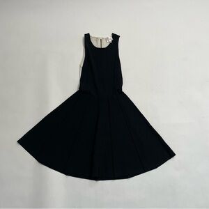 PARKER pleated swing dress